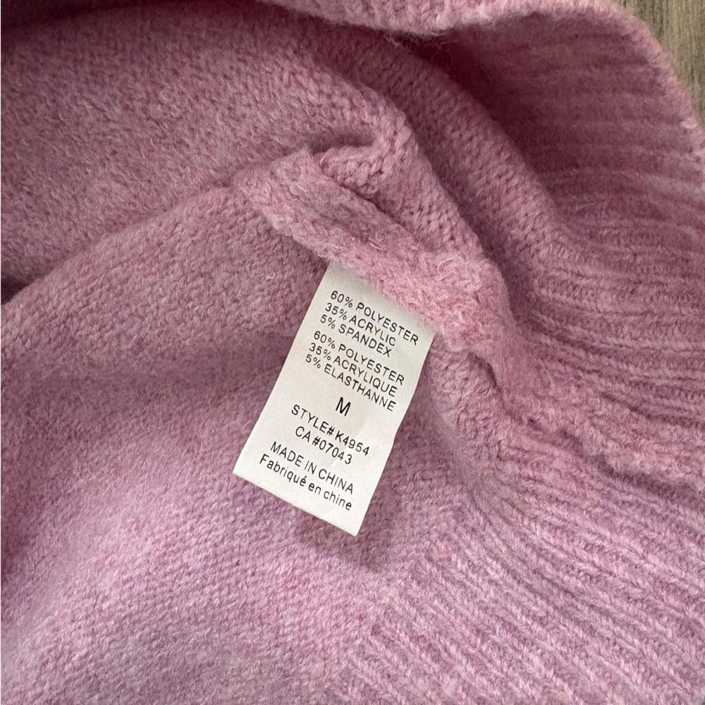 cherry knit pullover sweater - Picture 4 of 4